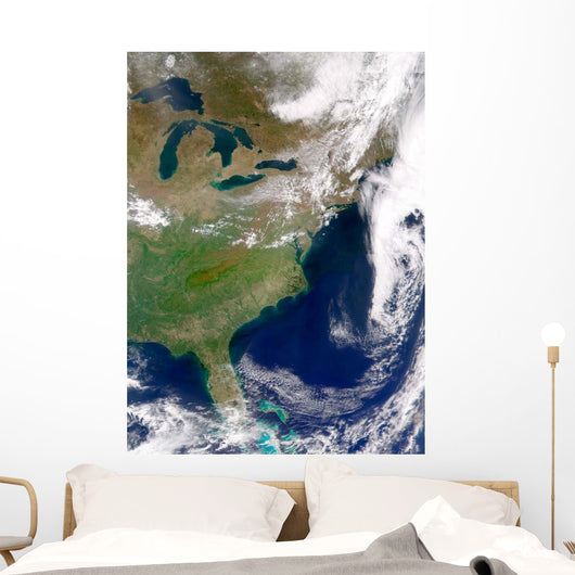 Cloud-free Weather over Much Wall Decal