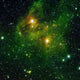 Two Extremely Bright Stars Wall Decal