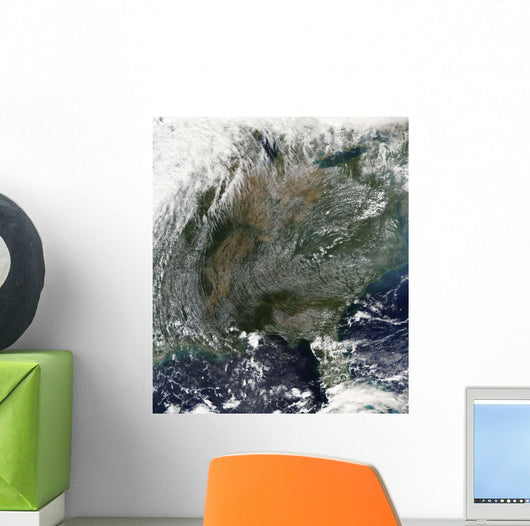 Pinwheel-like Pattern High Pressure Wall Decal