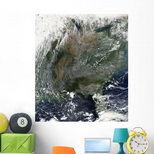 Pinwheel-like Pattern High Pressure Wall Decal