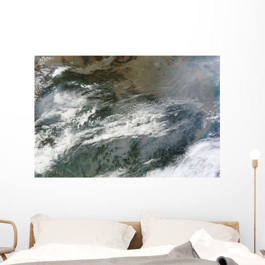 Haze over China Wall Decal