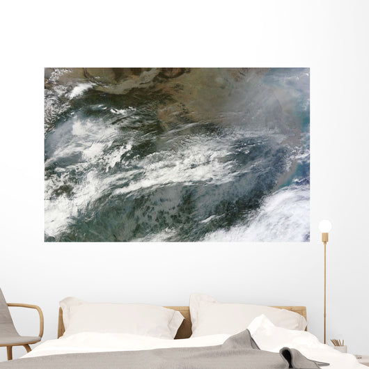 Haze over China Wall Decal