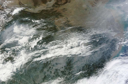 Haze over China Wall Decal