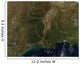Cloud-free Southern United States Wall Decal