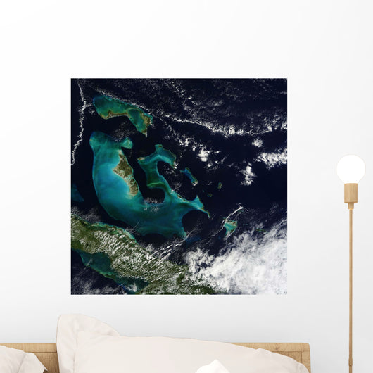 Satellite Bahama Islands Atlantic Wall Decal
