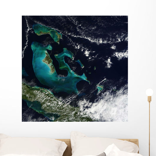 Satellite Bahama Islands Atlantic Wall Decal