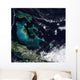 Satellite Bahama Islands Atlantic Wall Decal