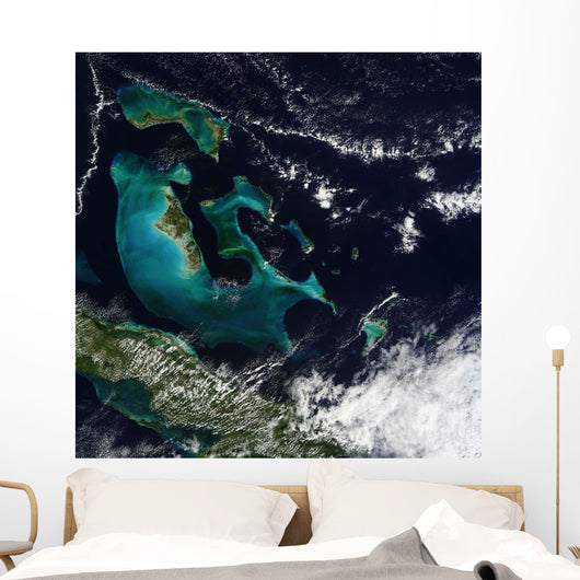 Satellite Bahama Islands Atlantic Wall Decal