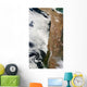 Satellite Andes Mountains South Wall Decal