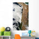 Satellite Andes Mountains South Wall Decal