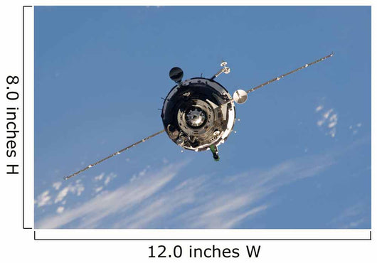 Soyuz Tma-01m Spacecraft Wall Decal Design 2
