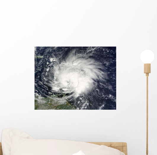 Hurricane Tomas over Lesser Wall Decal