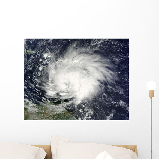 Hurricane Tomas over Lesser Wall Decal