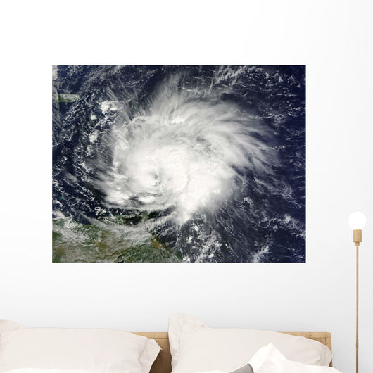Hurricane Tomas over Lesser Wall Decal