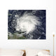 Hurricane Tomas over Lesser Wall Decal