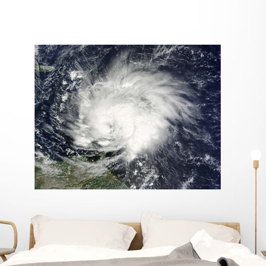 Hurricane Tomas over Lesser Wall Decal