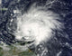 Hurricane Tomas over Lesser Wall Decal