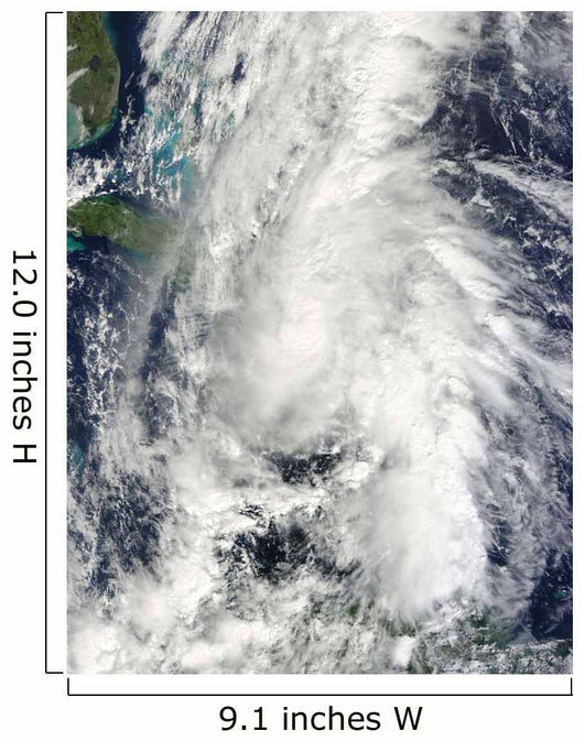 Hurricane Tomas Wall Decal