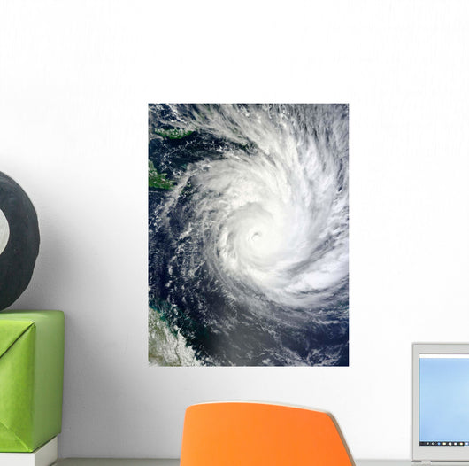 Tropical Cyclone Yasi Wall Decal