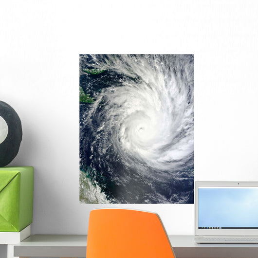 Tropical Cyclone Yasi Wall Decal