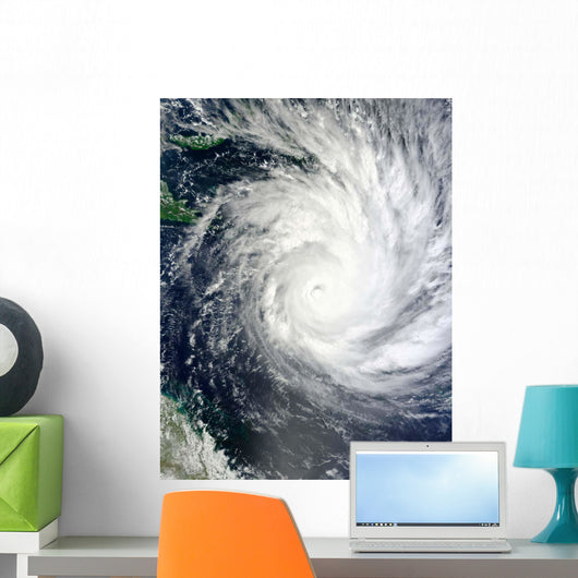 Tropical Cyclone Yasi Wall Decal