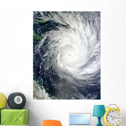 Tropical Cyclone Yasi Wall Decal