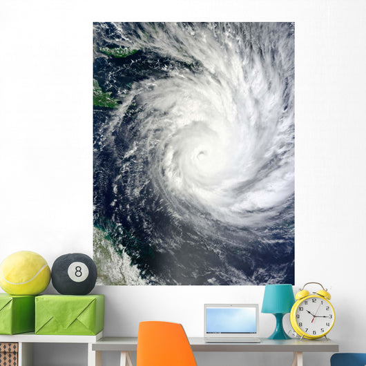 Tropical Cyclone Yasi Wall Decal