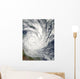 Tropical Cyclone Yasi over Wall Decal Design 2