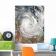 Tropical Cyclone Yasi over Wall Decal Design 1