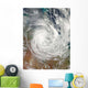 Tropical Cyclone Yasi over Wall Decal Design 1