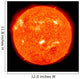 Solar Activity Sun Wall Decal Design 4