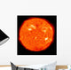Solar Activity Sun Wall Decal Design 3