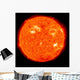 Solar Activity Sun Wall Decal Design 3