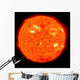 Solar Activity Sun Wall Decal Design 3