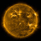 Solar Activity Sun Wall Decal Design 2