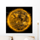 Magnetic Field Lines Sun Wall Decal Design 3