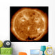 Solar Activity Sun Wall Decal Design 1