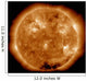 Solar Activity Sun Wall Decal Design 1