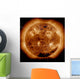 Magnetic Field Lines Sun Wall Decal Design 2
