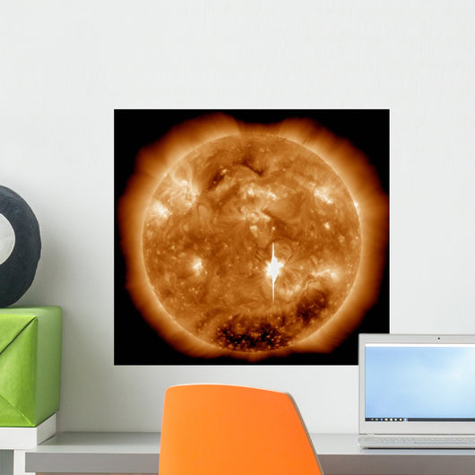 Massive X-class Solar Flare Wall Decal