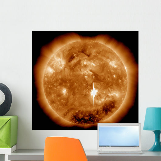 Massive X-class Solar Flare Wall Decal