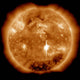 Massive X-class Solar Flare Wall Decal