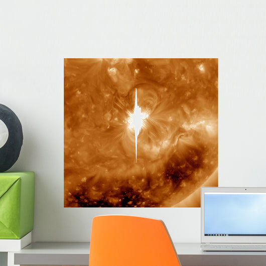 Close-up Massive X22 Solar Wall Decal