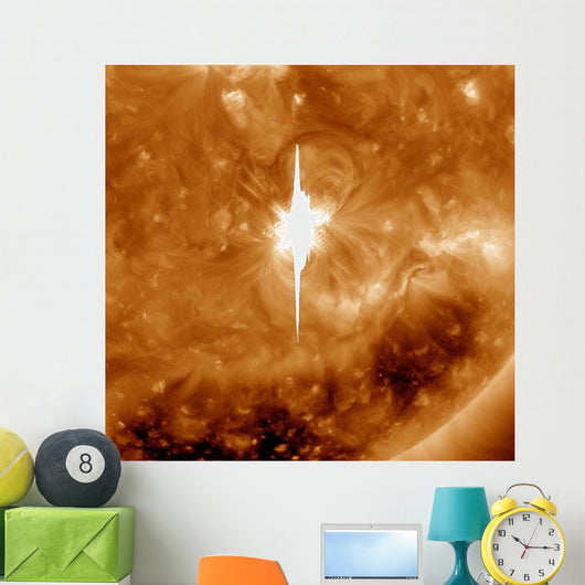 Close-up Massive X22 Solar Wall Decal