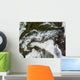 Satellite Image Alps Mountain Wall Decal