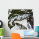 Satellite Image Alps Mountain Wall Decal