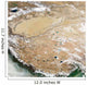 Satellite Tibetan Plateau Wall Decal