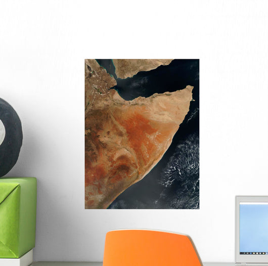 Satellite Horn Africa Wall Decal