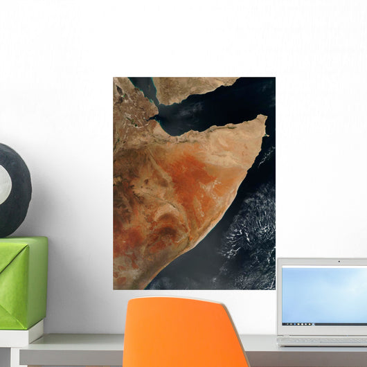 Satellite Horn Africa Wall Decal