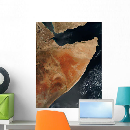 Satellite Horn Africa Wall Decal